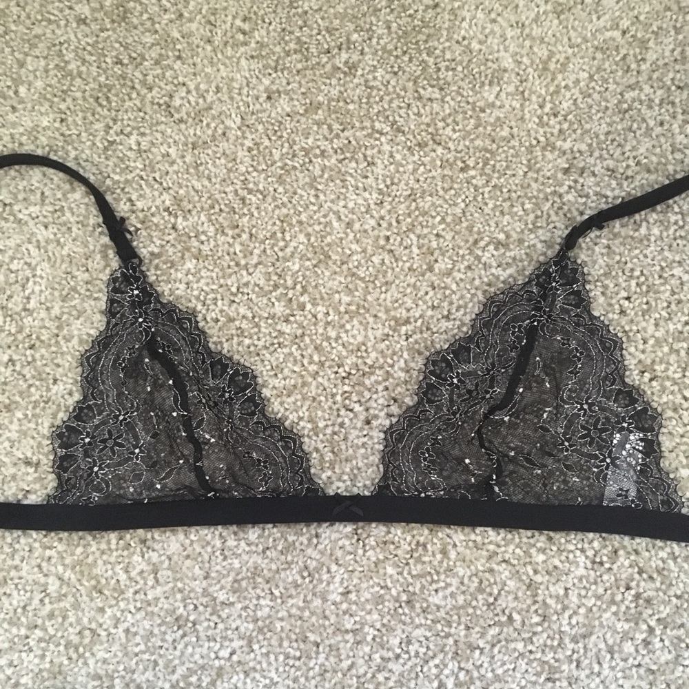 La Perla Made in Italy Sheer Bralette Lace